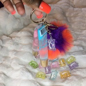 orange lush keychain 🧡